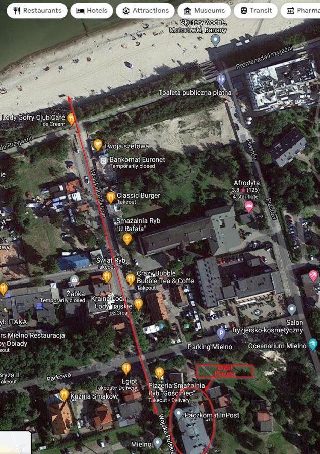 Planeta Apartment Mielno Mielno  Eksteriør billede